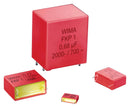 Wima FKP1Y012205H00KSSD FKP1Y012205H00KSSD General Purpose Film Capacitor Double Metallized PP Radial Box - 2 Pin 2200 pF &plusmn; 10% 700 V