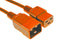 Multicomp PRO GW-151819 GW-151819 Mains Power Cord IEC 60320 C20 to C19 500 mm 16 A 250 V Orange