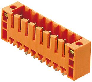 Weidmuller 1607540000 1607540000 Terminal Block Header 3.5 mm 6 Ways 10 A 300 V Through Hole Vertical