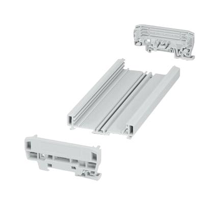 PHOENIX CONTACT 1300349 Plastic Enclosure, DIN Rail, PVC, 92.3 mm, 183.8 mm, 39.45 mm UM-BASIC-KIT-B72-L180-7035