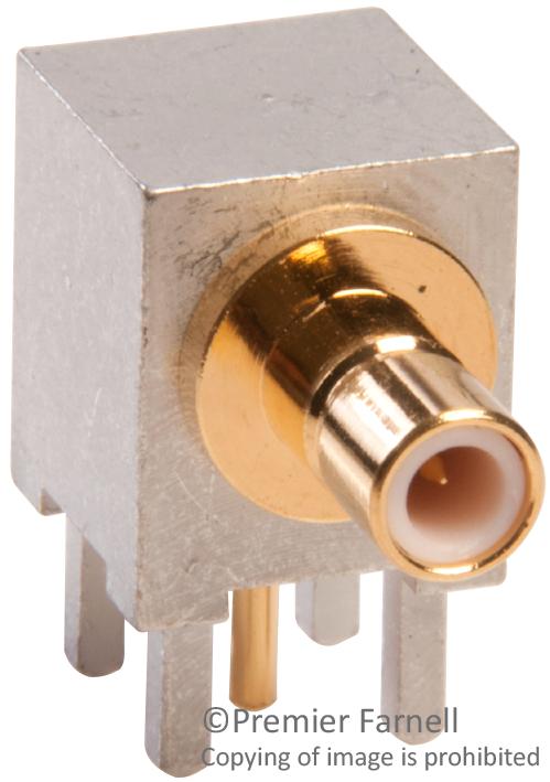 AMPHENOL RF 903-373J-51A RF/COAXIAL, SMB JACK, R/A, 50 OHM, SOLDER