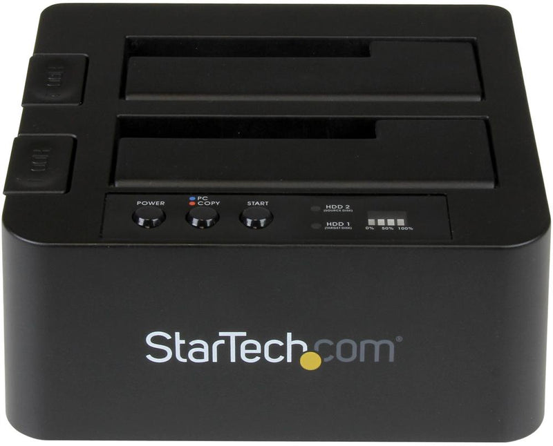 Startech SDOCK2U313R SDOCK2U313R Hard Drive Duplicator Standalone Docking Station USB 3.1 10Gbps