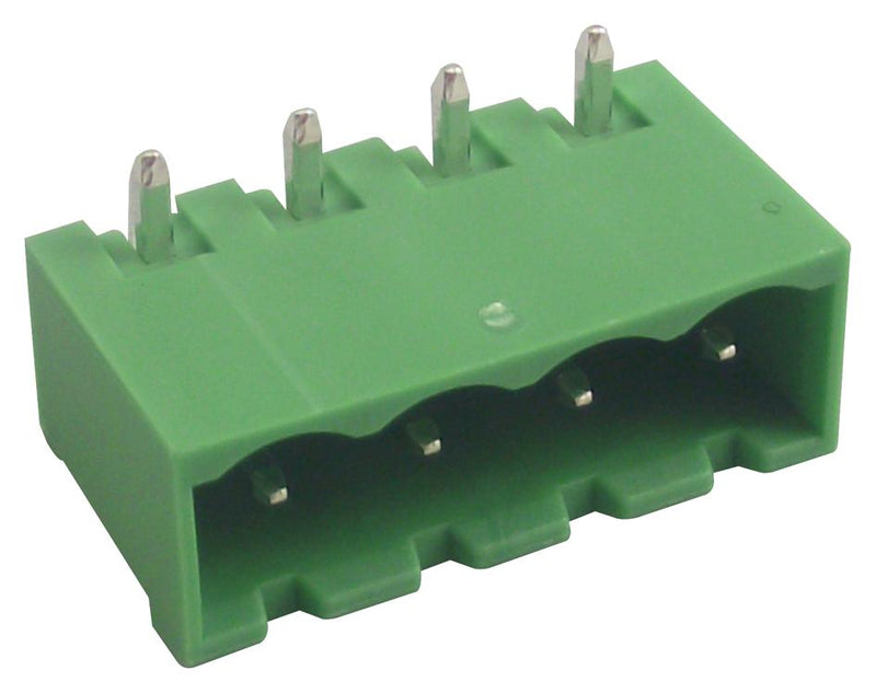 PHOENIX CONTACT 1757268 Terminal Block, Header, 5.08 mm, 4 Ways, 12 A, 250 V, Through Hole Right Angle GTIN UPC EAN: 4017918029791 MSTBA 2,5/ 4-G-5,08