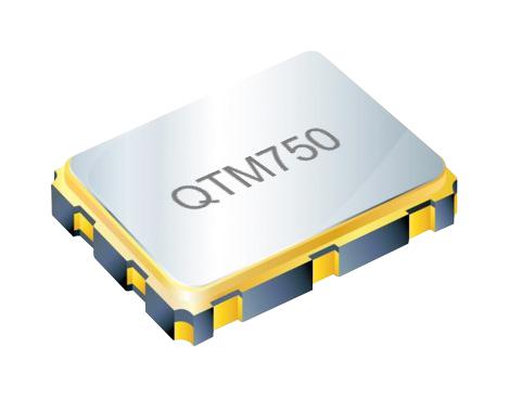 TXC QTM750-24.576MBE-T Oscillator, 24.576MHz, CMOS, 3.3 V, SMD, 7mm x 5mm, QTM750 Series