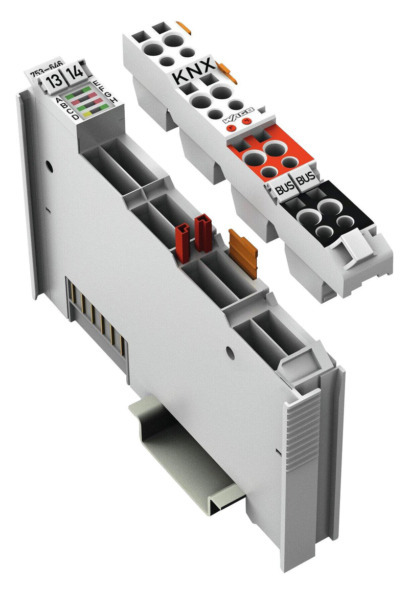 Wago 753-646 753-646 Interface KNX/EIB/TP1 Network 25 mA 5 VDC DIN Rail IP20 753 Series New