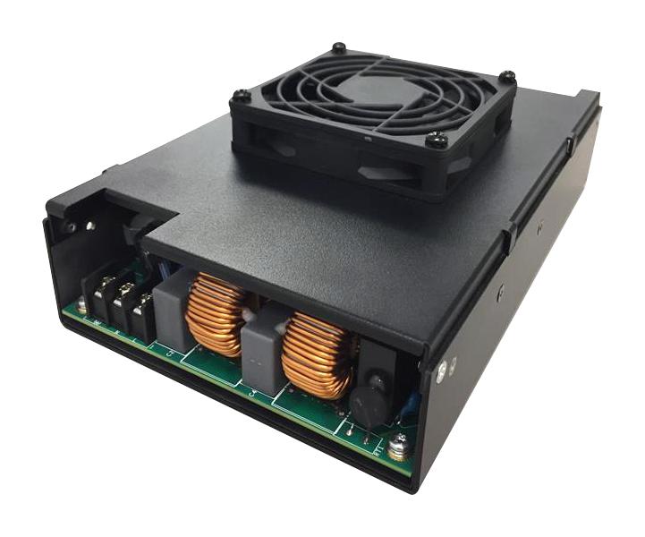 MURATA POWER SOLUTIONS PQU1000-FT-COVER Cover Kit, Integral Top Mounted Fan, PQU1000 Series Power Supplies