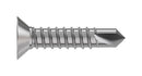 TR FASTENINGS 4.8 X 25 M4STDX Z100 CSK DIN7504 Security Screw, Steel, Flat / Countersunk Head Pin Torx, 25 mm, 4.8mm