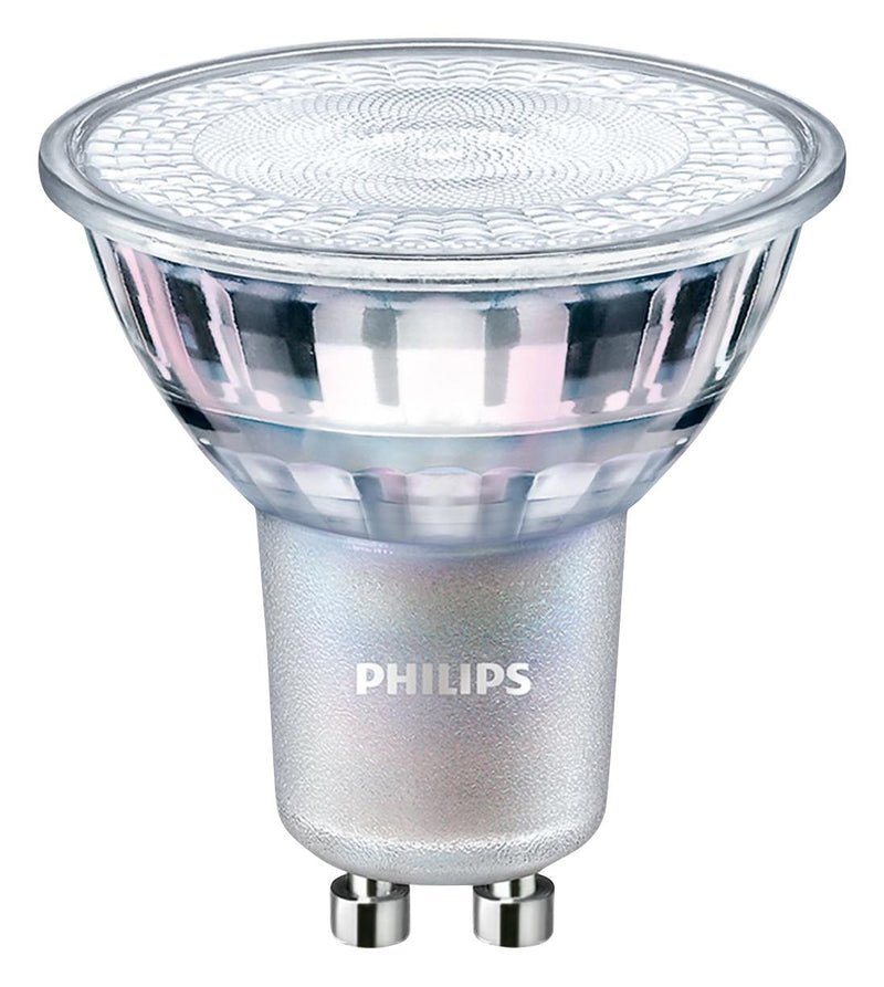 PHILIPS LIGHTING 9.29001E+11 LED Light Bulb, Reflector, GU10, Warm White, 2700 K, Dimmable, 60&deg;