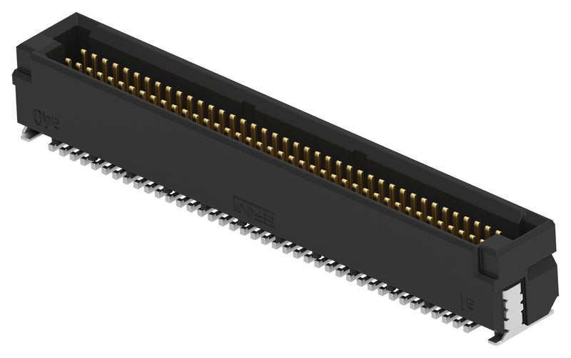 ERNI - TE CONNECTIVITY 294153-E Pin Header, Board-to-Board, 0.8 mm, 2 Rows, 80 Contacts, Surface Mount Straight, MicroCon Series