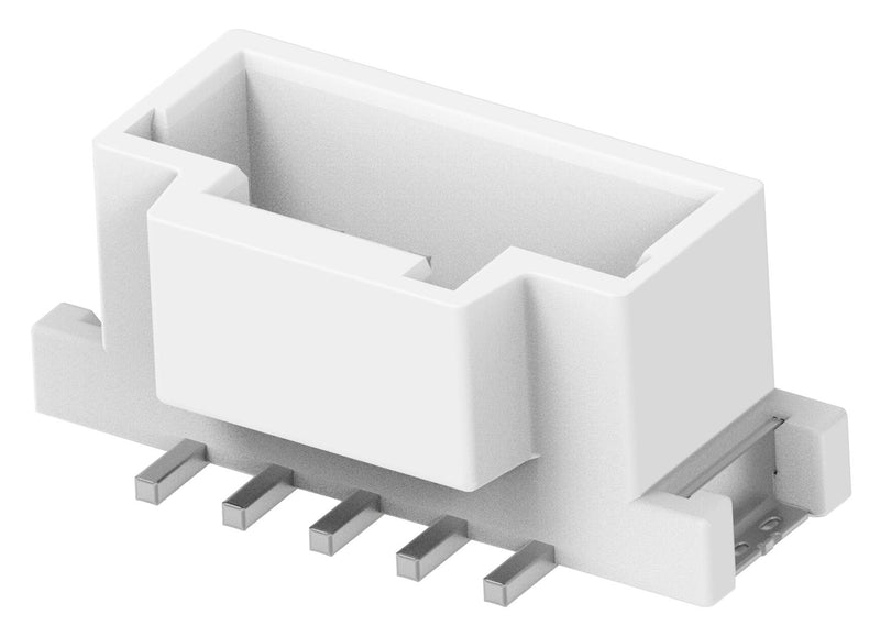 TE Connectivity 1-2232829-5 1-2232829-5 Pin Header Natural Key A Wire-to-Board 2 mm 1 Rows 5 Contacts Surface Mount Straight