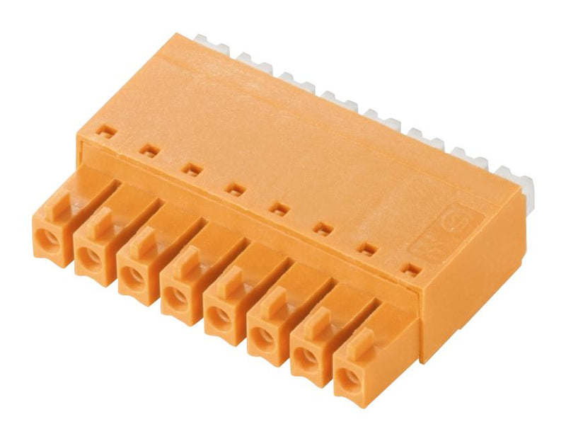 Weidmuller 1969140000 1969140000 Pluggable Terminal Block 3.81 mm 7 Ways 24AWG to 16AWG 1.5 mm&Acirc;&sup2; Push In 17.5 A