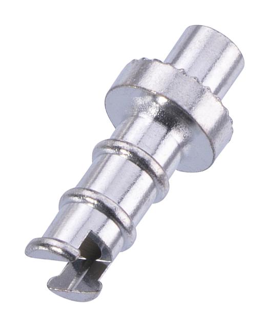 HARWIN H2071ZS1 Turret Solder / Press Mount Terminal, Non Insulated, 2.73 mm, Tin, 11.51 mm, 2.39 mm