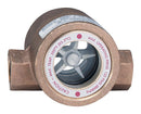 DWYER SFI-100-2. FLOW INDICATOR, 125PSI, 2"