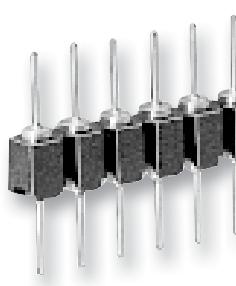 Fischer Elektronik MK 05/50G MK 05/50G Pin Header Vertical Wire-to-Board 2.54 mm 1 Rows 50 Contacts Through Hole Straight