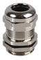 PRO POWER PP002695 Cable Gland, PG13.5, 8 mm, 12 mm, Brass, Metallic - Nickel Finish