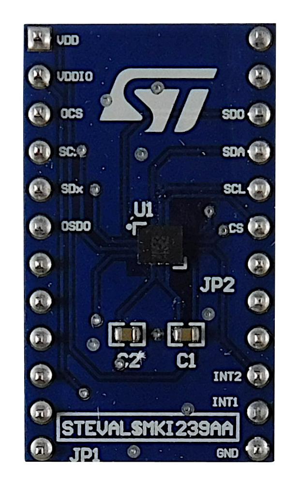 STMICROELECTRONICS STEVAL-MKI239A Adapter Board, STEVAL-MKI109V3 MEMS Adapter Mother Board, DIL24 Socket