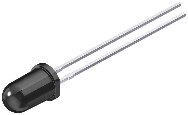 AMS OSRAM GROUP SFH 213 FA Photo Diode, 10&deg; Half Sensitivity, 1nA Dark Current, 900nm, T-1 3/4 (5mm)-2 Pins Q62702P1671