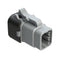 Amphenol SINE/TUCHEL ATM06-6S-SF01. ATM06-6S-SF01. Automotive Housing Plug 6POS 7.5A New