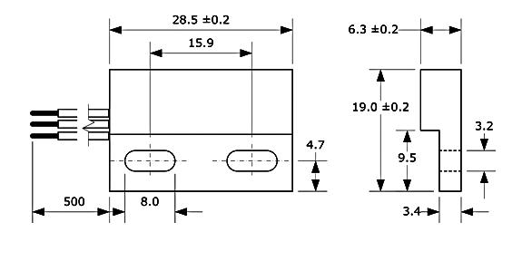 MULTICOMP PRO MP-MS-328-4-1-0500