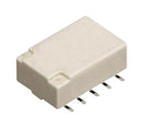 PANASONIC TQ2SA-L-5V Signal Relay, 5 VDC, DPDT, 2 A, TQ-SMD Series, Surface Mount, Latching Single Coil