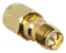 LINX - TE CONNECTIVITY ADP-SMAM-RPSF-G RF / Coaxial Adapter, Gold, SMA, Plug, SMA RP, Jack, Straight Adapter, 50 ohm