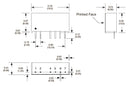 XP POWER ITB2415S Isolated Through Hole DC/DC Converter, ITE, 1:1, 1 W, 1 Output, 15 V, 66.7 mA