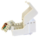 Stewart Connector SS-82000-005 SS-82000-005 Modular Keystone RJ45 Jack 1 x (Port) 8P8C Cat5e Cable Mount