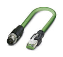 Phoenix Contact NBC-MSD/100-93B/R4AC SCO NBC-MSD/100-93B/R4AC SCO Sensor Cable 4P M12 Plug RJ45 4 Positions 10 m 33 ft Speedcon