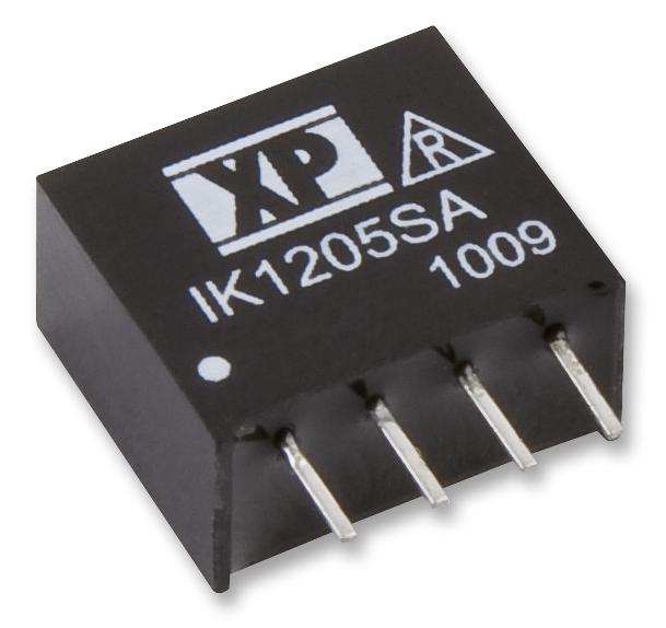 XP POWER IK0524SA Isolated Through Hole DC/DC Converter, ITE, 1:1, 250 mW, 1 Output, 24 V, 10.41 mA