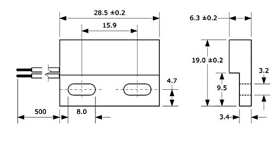 MULTICOMP PRO MP-MS-328-3-1-0500