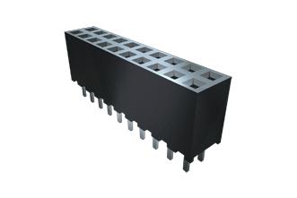 Samtec SQW-112-01-F-D SQW-112-01-F-D PCB Receptacle Board-to-Board Wire-to-Board 2 mm Rows 24 Contacts Through Hole Mount