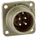 AMPHENOL INDUSTRIAL MS3102R18-1P. CIRCULAR CONNECTOR, RECEPTACLE, SIZE 18,