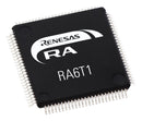 Renesas R7FA6T1AD3CFP#AA0 R7FA6T1AD3CFP#AA0 ARM MCU RA Family RA6 Series RA6T1 Group Microcontrollers Cortex-M4F 32 bit 120 MHz