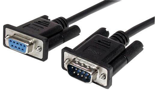 STARTECH MXT1002MBK Computer Cable, D Subminiature Plug, 9 Way, D Subminiature Socket, 9 Way, 6.6 ft, 2 m, Black GTIN UPC EAN: 0065030849005