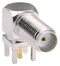 LINX - TE CONNECTIVITY CONSMA002-L RF / Coaxial Connector, SMA Coaxial, Right Angle Jack, Through Hole Right Angle, 50 ohm