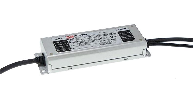 Mean Well XLG-200-L-A XLG-200-L-A LED Driver Lighting 200 W 285 V 1.05 A Constant Current Voltage 100 VAC New