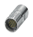 PHOENIX CONTACT 1069323 Sensor Connector, M23 PRO Series, M23, Male, 12 Positions, Crimp Pin - Contacts Not Supplied M23-12P2N8A8002S