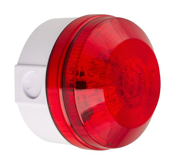 Moflash Signalling LED195-01WH-02 LED195-01WH-02 Beacon Continuous Flashing -25 &deg;C to 55 20 V 73 mm H LED195 Series Red