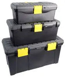 DURATOOL D00412 Tool Box Set, 3-in-1, Plastic