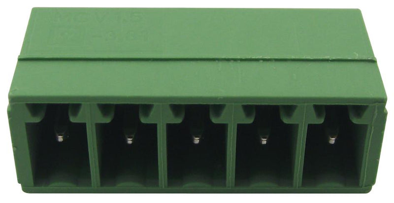 PHOENIX CONTACT 1803455 Terminal Block, Header, 3.81 mm, 5 Ways, 8 A, 160 V, Through Hole Vertical MCV 1,5/ 5-G-3,81, GTIN UPC EAN: 4017918045760