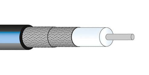 HUBER+SUHNER ENVIROFLEX"142 ENVIROFLEX"142 Coaxial Cable Enviroflex 142 / RG142 5mm 50ohm 100m