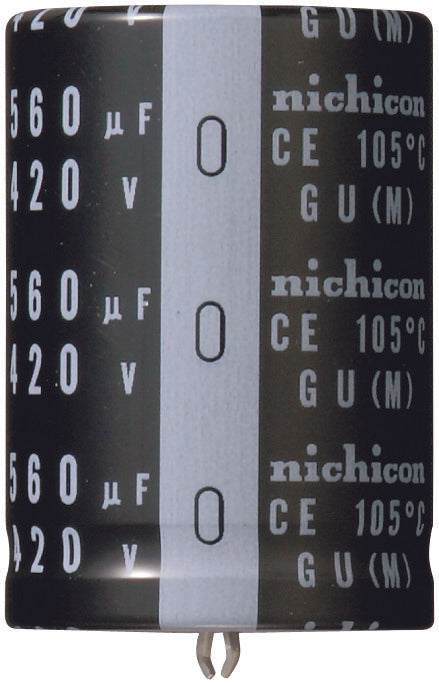 Nichicon LGU2G101MELZ LGU2G101MELZ Aluminum Electrolytic Capacitor 100UF 400V 20% SNAP-IN