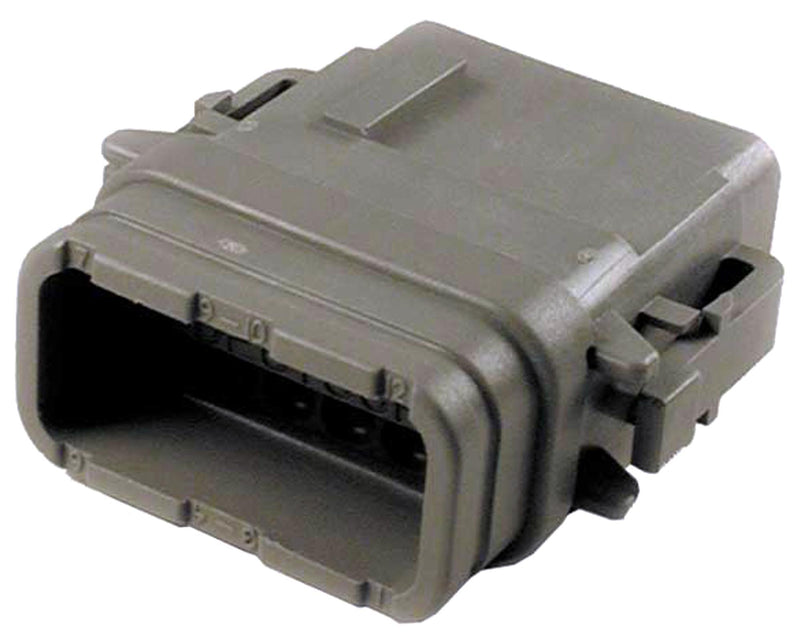 DEUTSCH - TE CONNECTIVITY DTM06-12SA-E007 Automotive Connector Housing, DTM, Plug, 12 Ways, AMP DTM Series Size 20 Socket Contacts