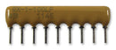 Bourns 4609X-101-220LF 4609X-101-220LF Fixed Network Resistor 22 ohm Bussed 8 Resistors SIP PC Pin &plusmn; 1ohm