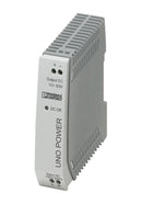 PHOENIX CONTACT 2903000 AC/DC DIN Rail Power Supply (PSU), ITE, 1 Output, 30 W, 15 VDC, 2 A GTIN UPC EAN: 4046356808590 UNO-PS/1AC/15DC/30W