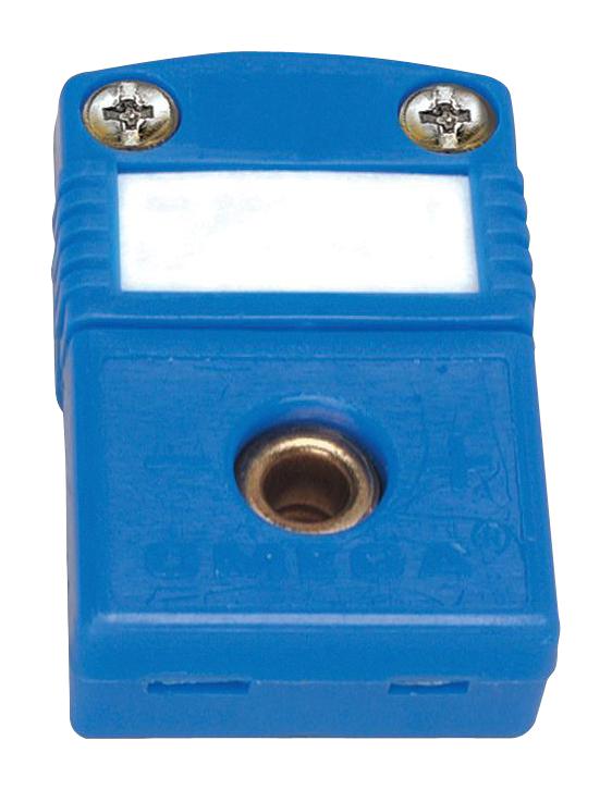 Omega SMPW-TJ-F SMPW-TJ-F Thermocouple Connector Socket Type T Miniature JIS 2 Pin Blue Smpw Series