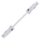 STEGO 244359 Cable Assembly, AC LED Plug to AC LED Receptacle, 3.3 ft, 1 m, White