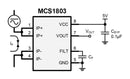 Monolithic Power Systems (MPS) MCS1803GS-30-P MCS1803GS-30-P Current Sensor 100 kHz Soic 8 Pins 4.5 V 5.5