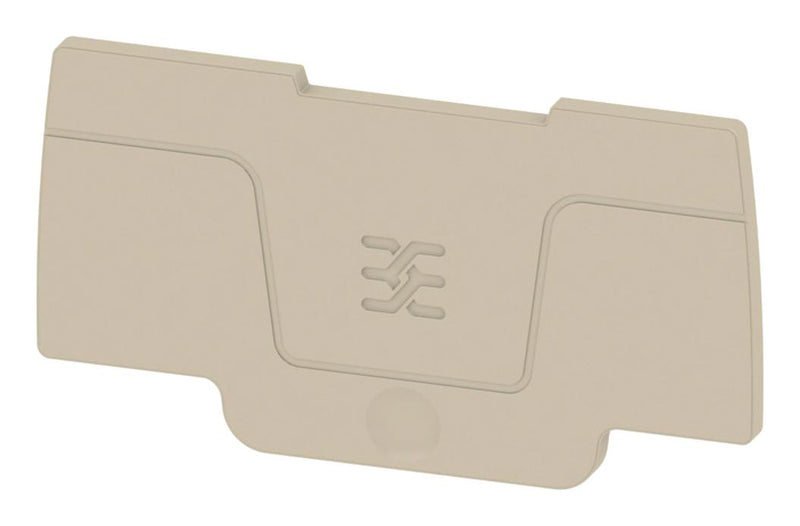 WEIDMULLER 2751080000 END PLATE, TERMINAL BLOCK, 56.9 X 2.1MM