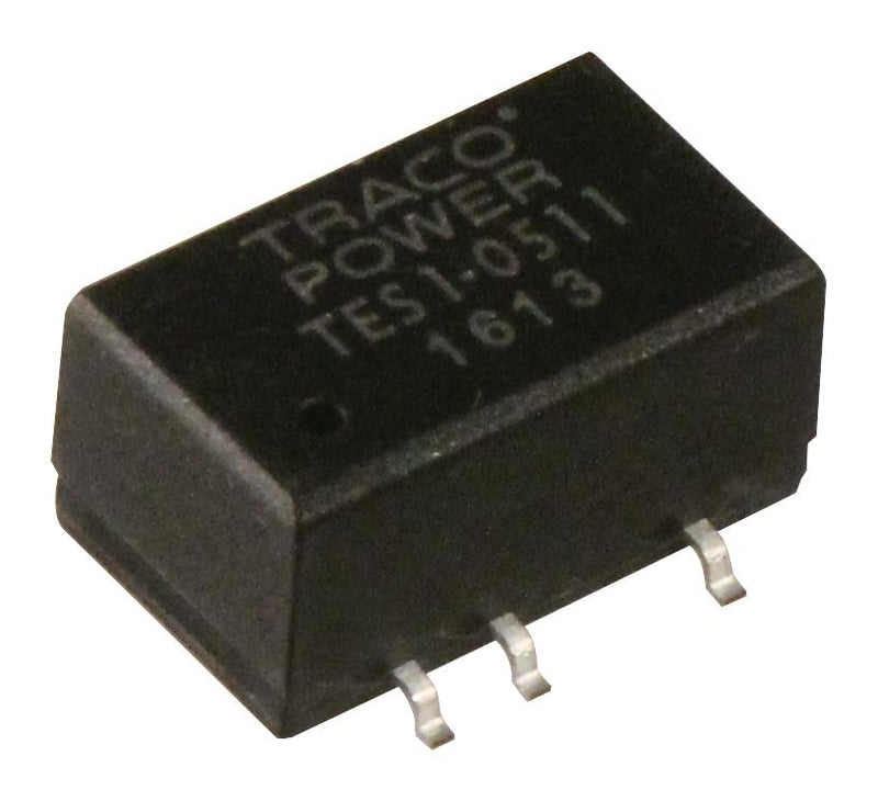 Traco Power TES 1-0511 TES 1-0511 Isolated Surface Mount DC/DC Converter ITE 1:1 1 W Output 5 V 200 mA